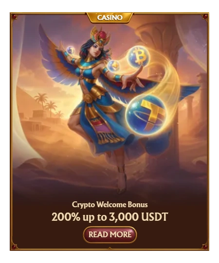 Amunra Casino Crypto Welcome Bonus 200 Percent USDT Rewards