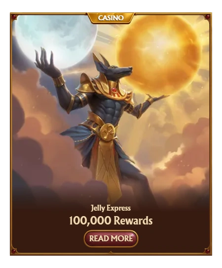 Amunra Casino Jelly Express Rewards 100000 Prize Bonus Event